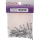 Cartela Rebite Preguim Aluminio Repuxo 512 Com 15 Pecas 2153 Cartela Rebite Preguim Aluminio Repuxo 512 Com 15 Pecas 2153
