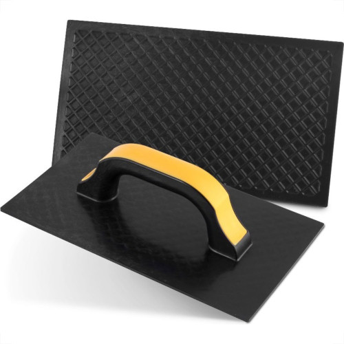 Desempenadeira Pvc Roma 17X30 Corrugada Preta 5 70S