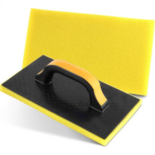 Desempenadeira Pvc Roma 17X30 Com Espuma Preta 5 70E