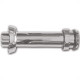Tubo Ligacao Grap Abs Cromado 20Cm 1305 Tubo Ligacao Grap Abs Cromado 20Cm 1305