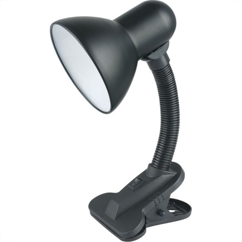 Luminaria Mesa Com Garra Taschibra Bivolt Preta -02 Luminaria Mesa Com Garra Taschibra Bivolt Preta -02