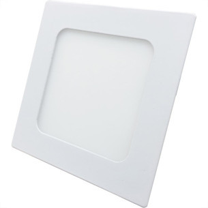 Plaf.Led Perkon Emb.Qd.06W3000K 12Cm
