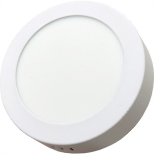Plaf.Led Perkon Ext.Rd.06W3000K 12Cm