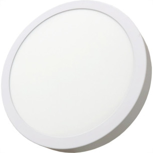 Plaf.Led Perkon Ext.Rd.18W3000K 17Cm