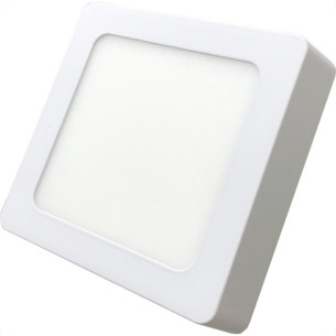 Plaf.Led Perkon Ext.Qd.06W3000K 12Cm