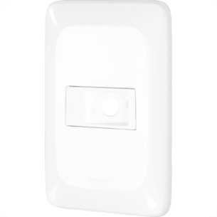 Conjunto Pial Pop 4X2 Branco Com Placa (1Furo) Lgp20F