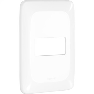 Placa Pial Pop Branca 4X2(1Modulo Horizontal) Lgp21