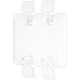 Placa Pial Pop Branca 4X4 (Cega) Lgp40 Placa Pial Pop Branca 4X4 (Cega) Lgp40