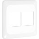 Placa Pial Pop Branca 4X4 (2+2 Horizontal) Lgp44 Placa Pial Pop Branca 4X4 (2+2 Horizontal) Lgp44