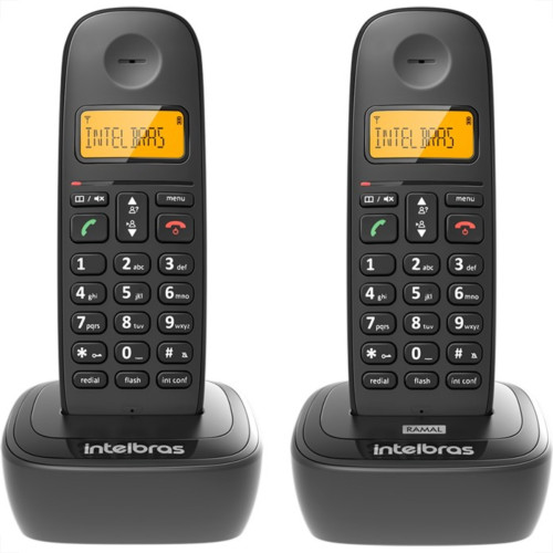 Telefone Intelbras Sem Fio Ts2512 Principal+Ramal Telefone Intelbras Sem Fio Ts2512 Principal+Ramal