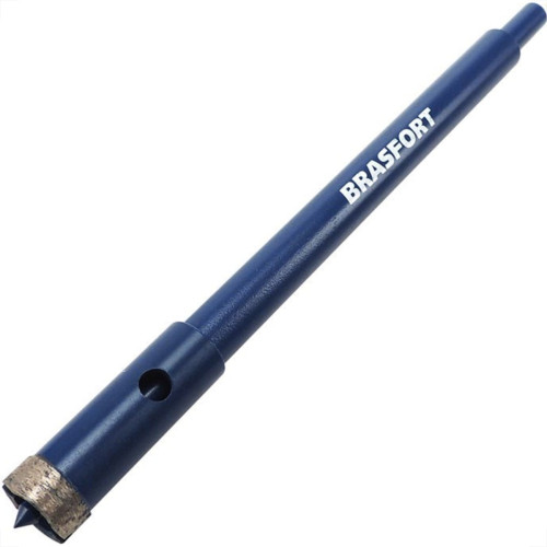 Serra Copo Diamantada Com Haste Brasfort 19Mm Seco/Agua 7931 Serra Copo Diamantada Com Haste Brasfort 19Mm Seco/Agua 7931