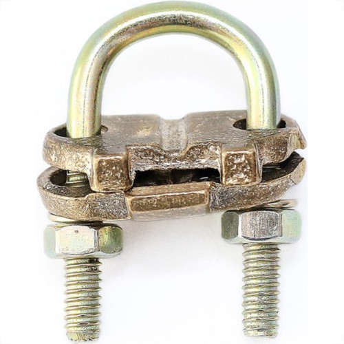 Conector Para Haste Terra Duplo Arfo 1/2A5/8 Simples 153 - Kit C/10  Conector Para Haste Terra Duplo Arfo 1/2A5/8 Simples 153 - Kit C/10