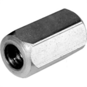 Prolongador Para Barra Roscada Jomarca 1/2X25 Nc 19433 - Kit C/50  Prolongador Para Barra Roscada Jomarca 1/2X25 Nc 19433 - Kit C/50