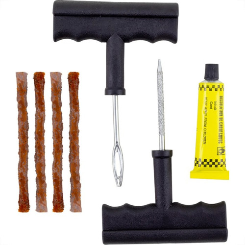 Kit Para Reparo Pneu Western Com 08 Pecas Kr-002 Kit Para Reparo Pneu Western Com 08 Pecas Kr-002