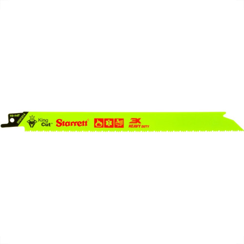 Lamina Serra Sabre Starrett 228Mm/9'' Bi-Metal King-Cut 2 Pecas 10-14 Dentes Br91014-2 Lamina Serra Sabre Starrett 228Mm/9'' Bi-Metal King-Cut 2 Pecas 10-14 Dentes Br91014-2
