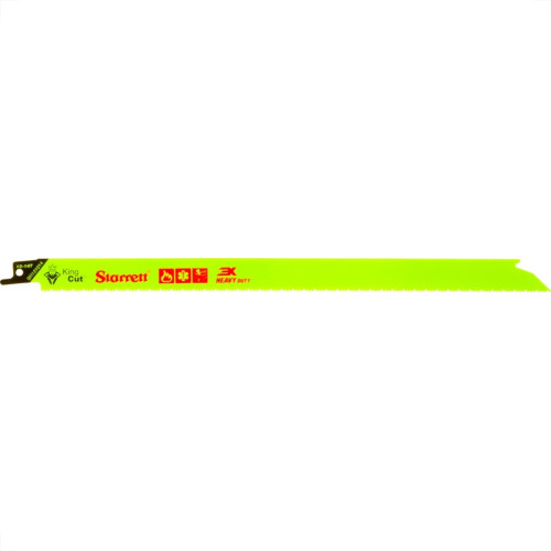 Lamina Serra Sabre Starrett 300Mm/12'' Bi-Metal King-Cut 2 Pecas 10-14 Dentes Br121014-2 Lamina Serra Sabre Starrett 300Mm/12'' Bi-Metal King-Cut 2 Pecas 10-14 Dentes Br121014-2