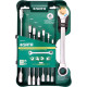 Chave Combinada Catracada Sata Speedy 08 Pecas 8-19Mm St08007Asj Chave Combinada Catracada Sata Speedy 08 Pecas 8-19Mm St08007Asj