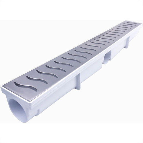 Ralo Linear Modulavel Ferplastik 6X50Cm Grelha De Inox 650Xb Ralo Linear Modulavel Ferplastik 6X50Cm Grelha De Inox 650Xb