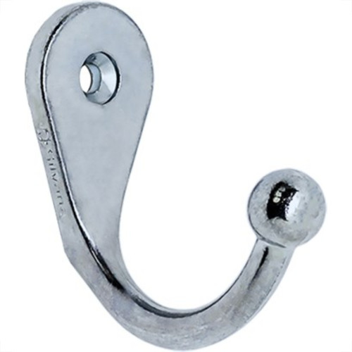 Cabide Silvana Zincado Simples Grande - Cartela 95545 Cabide Silvana Zincado Simples Grande - Cartela 95545