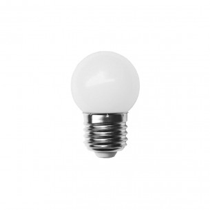 Lampada Led Bolinha Galaxy E27 2.5Wx220V Branca Fria 1221 - Kit C/10 