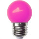 Lampada Led Bolinha Galaxy E27 3Wx127V Rosa 1234 - Kit C/10 Lampada Led Bolinha Galaxy E27 3Wx127V Rosa 1234 - Kit C/10