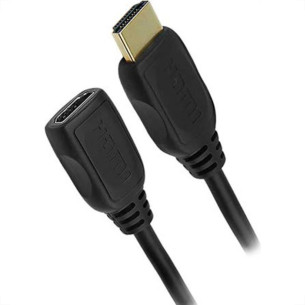 Cabo Hdmi Extensor - Hdmi Macho X Hdmi Femea 4K Hdr 19P 2M    018-9420