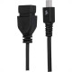 Cabo Micro Usb Mobile - Micro Usb + Usb A Femea - 17Cm - Preto 018-0112 Cabo Micro Usb Mobile - Micro Usb + Usb A Femea - 17Cm - Preto 018-0112