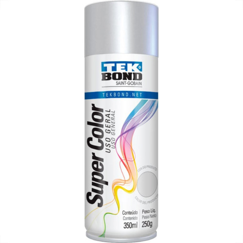 Tinta Spray Tekbond Aluminio 350Ml Tinta Spray Tekbond Aluminio 350Ml