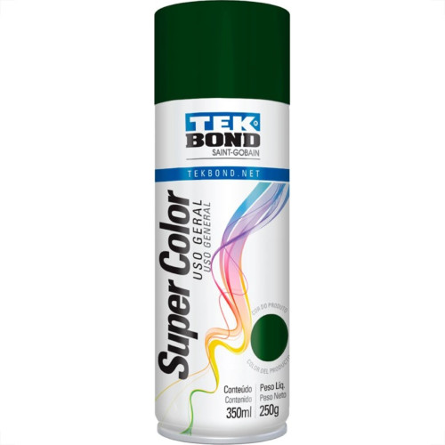 Tinta Spray Tekbond Verde Escuro 350Ml Tinta Spray Tekbond Verde Escuro 350Ml