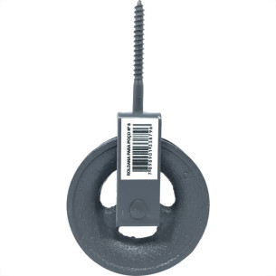 Roldana Para Poco Tekfund 06Cm Capacidade 15Kg ''Parafuso'' 68 Roldana Para Poco Tekfund 06Cm Capacidade 15Kg ''Parafuso'' 68