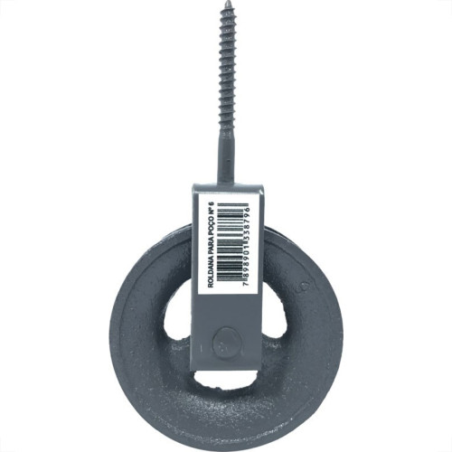 Roldana Para Poco Tekfund 06Cm Capacidade 15Kg ''Parafuso'' 68 Roldana Para Poco Tekfund 06Cm Capacidade 15Kg ''Parafuso'' 68