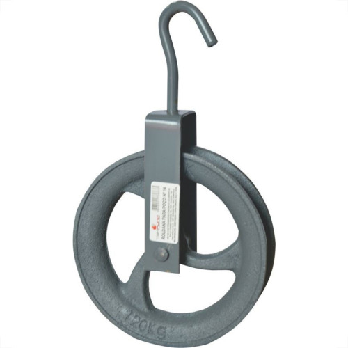 Roldana Para Poco Tekfund 14Cm Capacidade 120Kg ''Gancho'' 25 Roldana Para Poco Tekfund 14Cm Capacidade 120Kg ''Gancho'' 25