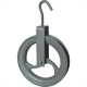 Roldana Para Poco Tekfund 16Cm Capacidade 120Kg ''Gancho'' 26 Roldana Para Poco Tekfund 16Cm Capacidade 120Kg ''Gancho'' 26