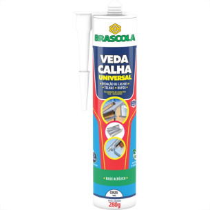 Cola Sela Calha Brascola Universal Cinza 280G  3030006