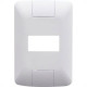 Placa Tramontina Aria 4X2 (1 Modulo Horizontal) 57203/004 Placa Tramontina Aria 4X2 (1 Modulo Horizontal) 57203/004