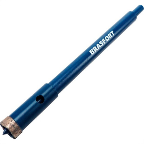 Serra Copo Diamantada Com Haste Brasfort 20Mm Seco/Agua 7932 Serra Copo Diamantada Com Haste Brasfort 20Mm Seco/Agua 7932