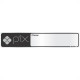 Placa Sinalizacao Aluminio 05X25 ''Chave Pix'' 100Dn Placa Sinalizacao Aluminio 05X25 ''Chave Pix'' 100Dn