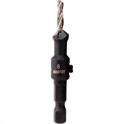 Broca Escariadora Brasfort Para Madeira 8Mm 7967 Broca Escariadora Brasfort Para Madeira 8Mm 7967