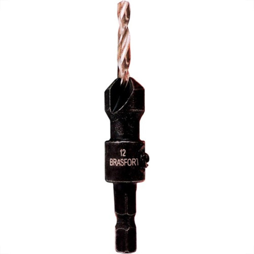 Broca Escariadora Brasfort Para Madeira 12Mm 7969 Broca Escariadora Brasfort Para Madeira 12Mm 7969