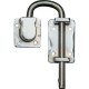 Fechadura Trinco Para Porta Camarao Ursich Cromado Com Kit En.14.05.008 Fechadura Trinco Para Porta Camarao Ursich Cromado Com Kit En.14.05.008
