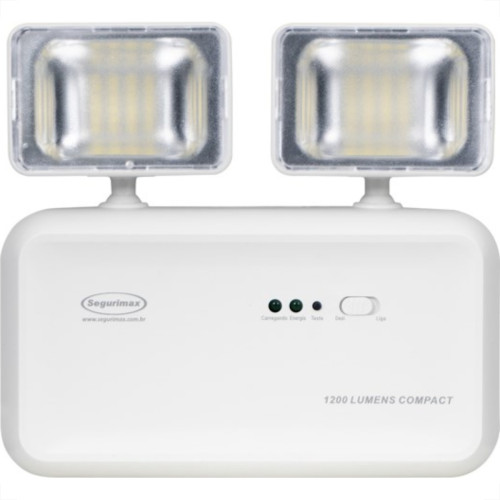 Luminaria Emergencia Led Segurimax 1200 Lumens Compact 36829 Luminaria Emergencia Led Segurimax 1200 Lumens Compact 36829