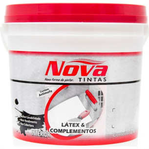 Tinta Latex Novatintas Acrilica Interna 3,6L Branca Galao  Tinta Latex Novatintas Acrilica Interna 3,6L Branca Galao