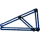 Esquadro Movel Plastico Brasfort Ajustavel 25X12Cm 7970 Esquadro Movel Plastico Brasfort Ajustavel 25X12Cm 7970
