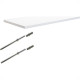 Prateleira Multiivisao Suporte Invisivel 25X 80 Branca Pbs-2580-Uv-Br Prateleira Multiivisao Suporte Invisivel 25X 80 Branca Pbs-2580-Uv-Br