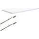 Prateleira Multiivisao Suporte Invisivel 25X100 Branca Pbs-25100-Uv-Br Prateleira Multiivisao Suporte Invisivel 25X100 Branca Pbs-25100-Uv-Br
