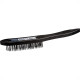 Escova Aco Atlas Plastica Com Cabo 3 Filas 1820/3 - Kit C/12 Escova Aco Atlas Plastica Com Cabo 3 Filas 1820/3 - Kit C/12