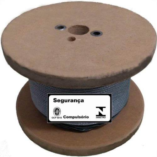 Cabo Aco Lobo 6X19 8,00Mm 5/16 100M 4012 Cabo Aco Lobo 6X19 8,00Mm 5/16 100M 4012