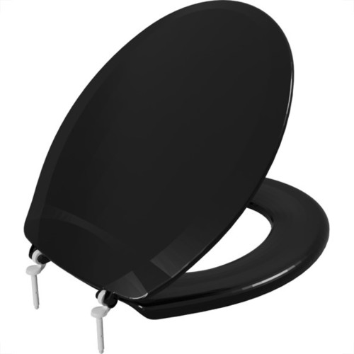Assento Sanitario Astra Talento Oval Preto Tto/Pp*Pr1 Assento Sanitario Astra Talento Oval Preto Tto/Pp*Pr1