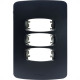 Placa Alumbra Gracia 4X2 Preta (3 Modulos) 85693 Placa Alumbra Gracia 4X2 Preta (3 Modulos) 85693