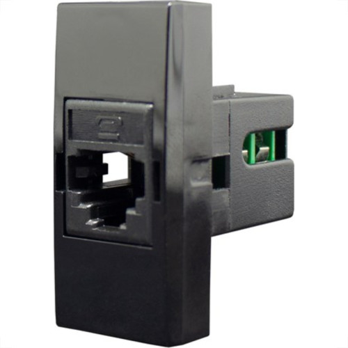 Modulo Alumbra Inova 1 Tomada Rj11 4V Black Piano 85515 Modulo Alumbra Inova 1 Tomada Rj11 4V Black Piano 85515